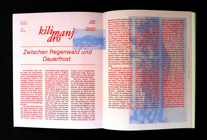 Portfolio / Projekt / Der Biesel / Editorial