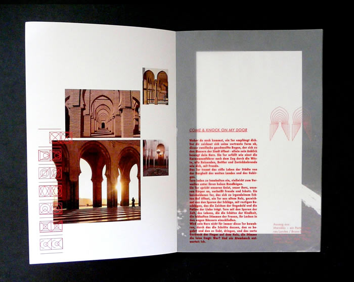 Portfolio / Projekt / Come And Knock On My Door / Editorial