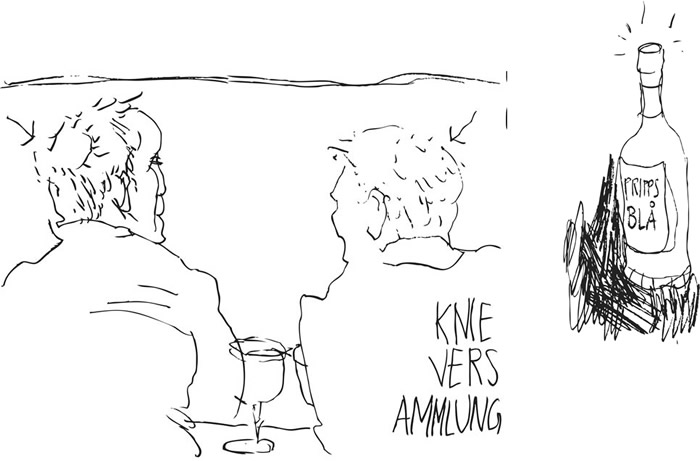 Portfolio / Projekt / Stockholm / Zeichnung