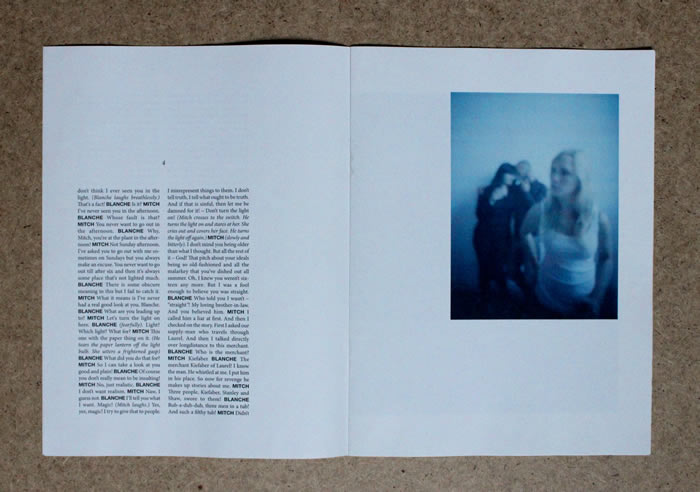 Portfolio / Projekt / A Streetcar Named Desire / Editorial