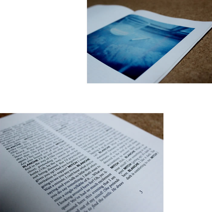 Portfolio / Projekt / A Streetcar Named Desire / Editorial